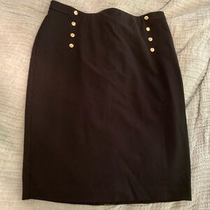 NWT Ann Taylor skirt with buttons